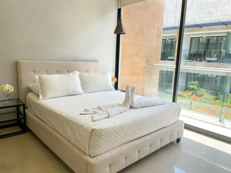 2Br Modern 5Th Av Apt - Distrito Corazon E1 Playa del Carmen Mexiko