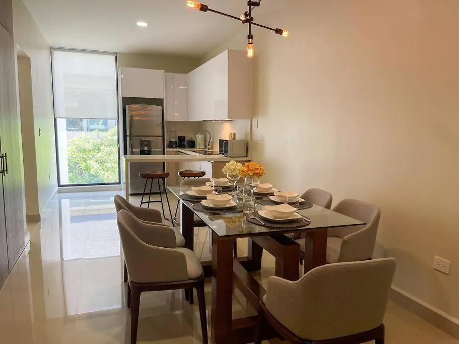 2Br Modern 5Th Av Apt - Distrito Corazon E1 Playa del Carmen Apartment