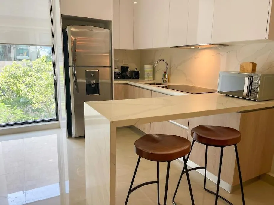 2Br Modern 5Th Av Apt - Distrito Corazon E1 Playa del Carmen Apartment